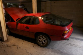 924S Inspection Rear Quarter 924S rear quarter view