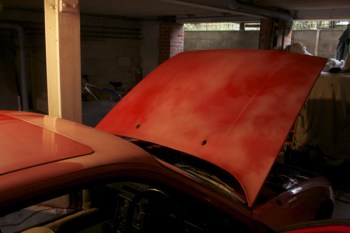 924S Inspection Paintwork 924S Roof and bonnet faded