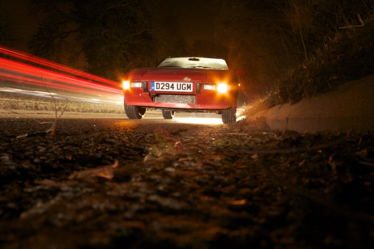 Porsche 924S Night Shot 1
