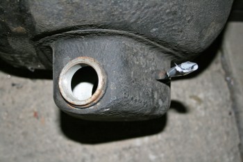 Porsche 924 944 Fuel Tank Filter Housing Porsche 924 944 Fuel Tank Filter Housing