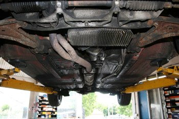 Porsche 924 S Underside Porsche 924 S Underside