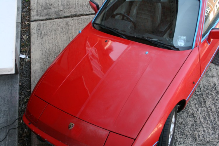 Porsche 924 S Paint Before After Porsche 924 S Paint Before After