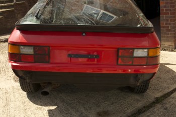 Porsche 924 S Paint Rear Porsche 924 S Paint Rear