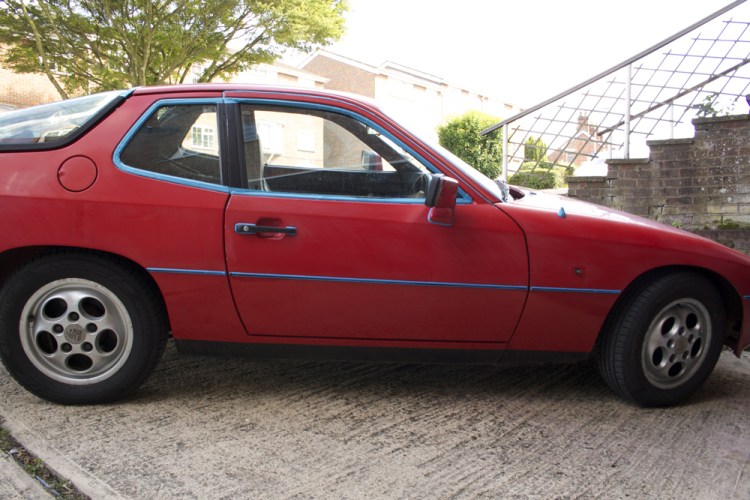 Porsche 924 S Paint Masked Porsche 924 S Paint Masked