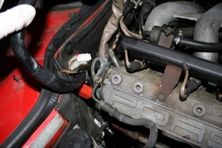 Porsche 924 S DME Cable Removal