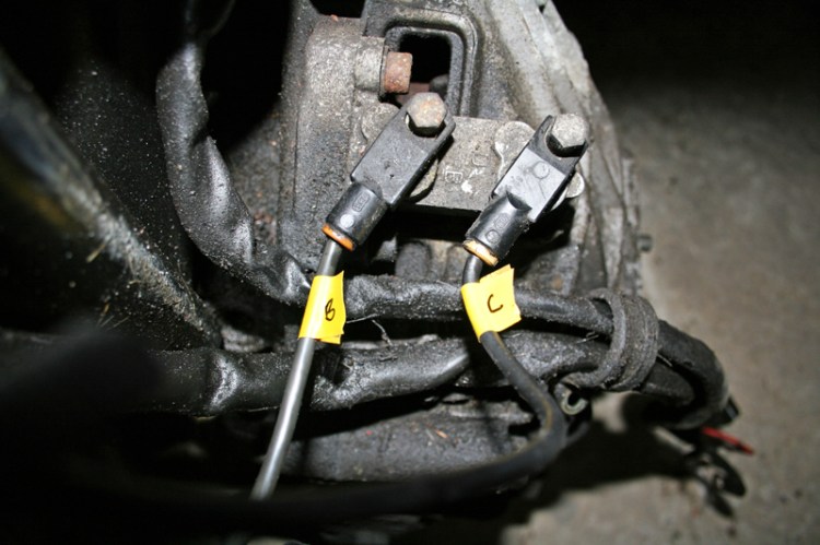 Porsche 924 S Speed and Reference Sensors