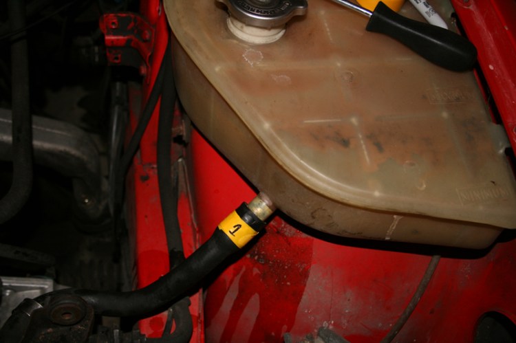 Porsche 924 S Coolant Bottle