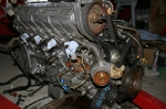 Porsche 924 S Engine Front