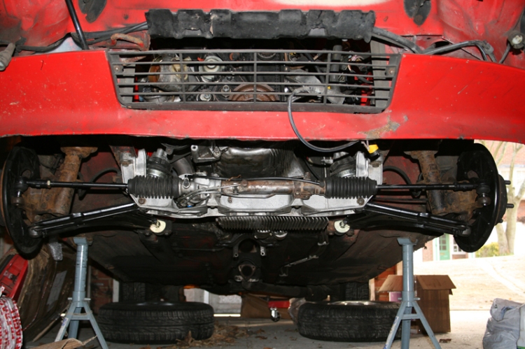 Porsche 924 S Engine Underside